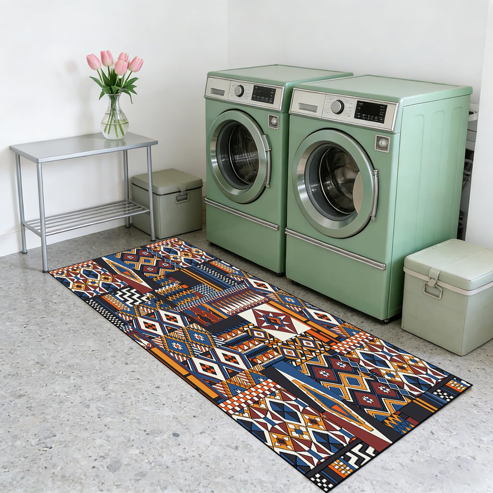 Alfombra pasillo moderna de 105x170 cm ideal para dar calidez a la cocina o entrada