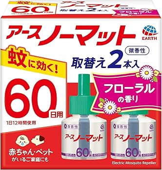 Amazon.co.jp: アースノーマット 詰め替え 蚊取り 蚊除け 置き型 微香