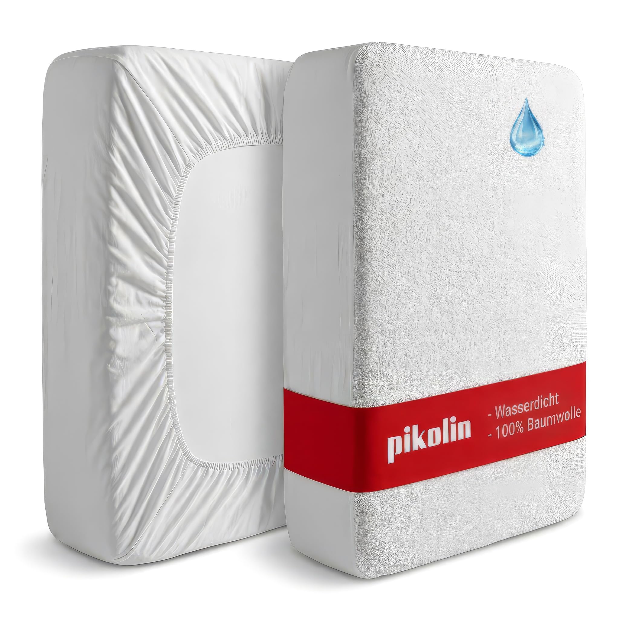 Pikolin Home - Anpassbares Betttuch aus 100 % Baumwolle, atmungsaktiv, langlebig und widerstandsfähig
