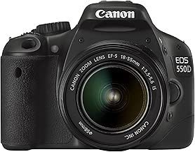Canon EOS 550D Digital SLR Camera inc 18-55 mm 5-5 IS Lens Kit Discontinued by Manufacturer Canon EOS 550D Digital SLR Camera inc 18-55 mm 5-5 IS Lens Kit Discontinued by Manufacturer