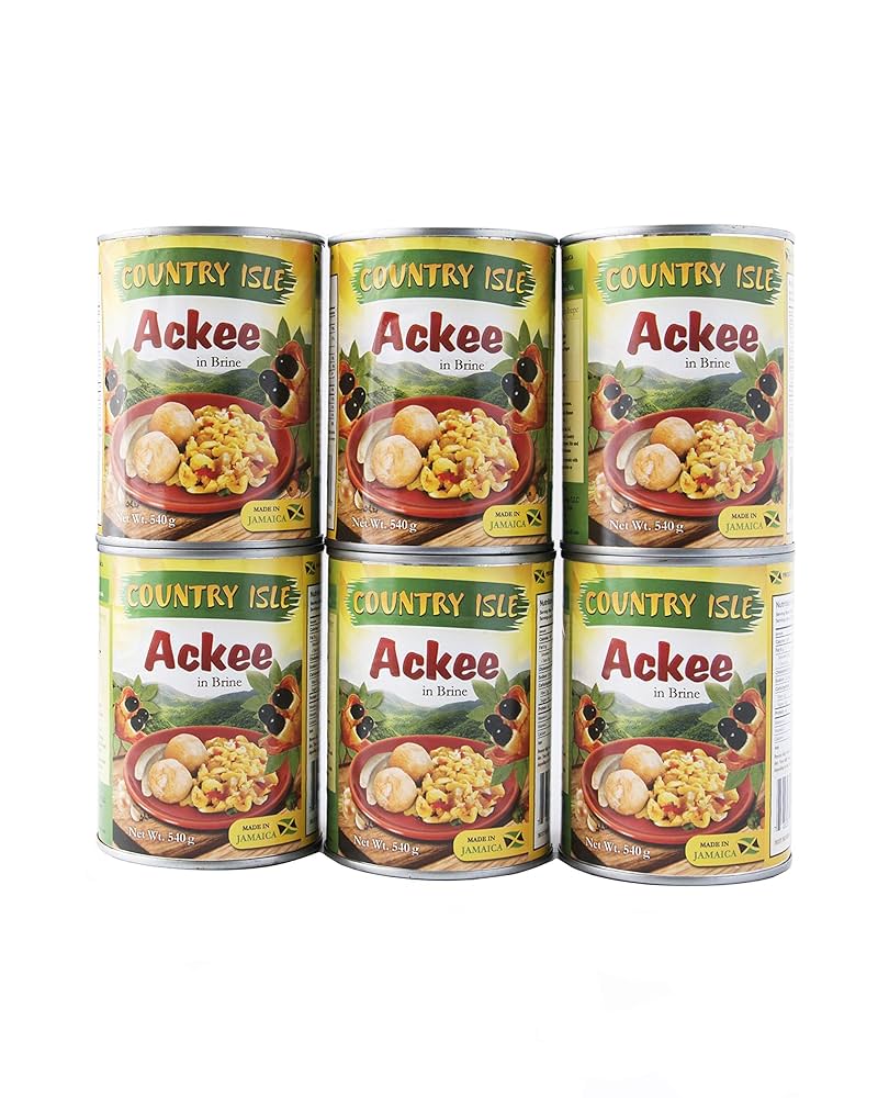 Amazon.com : Country Isle Jamaican Ackee in the Can (6-Pack