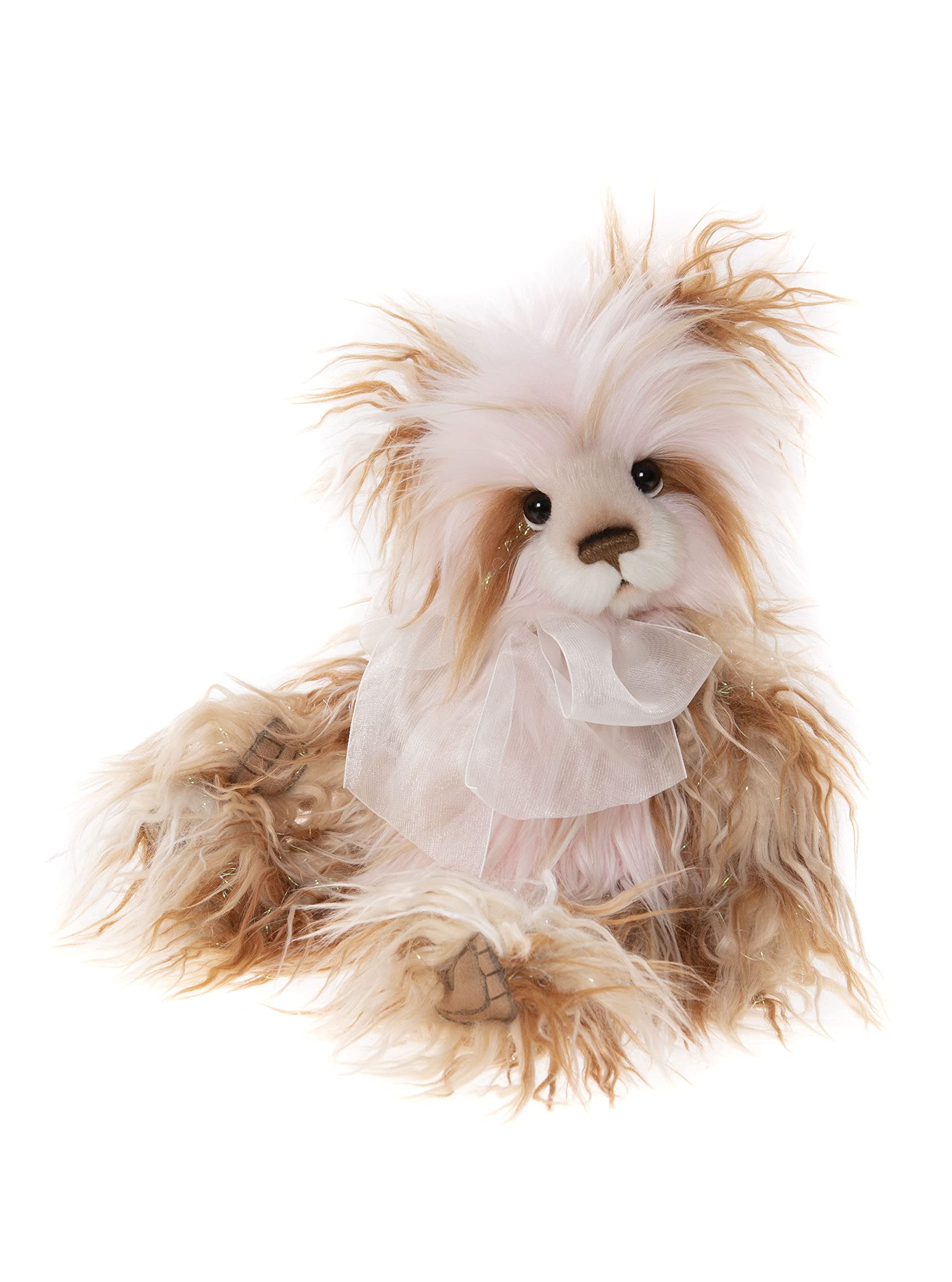 Charlie Bears - Shimmer | 2021 Plush Panda Teddy Bear - Fully Jointed Collectable Cuddly Gift - 15"