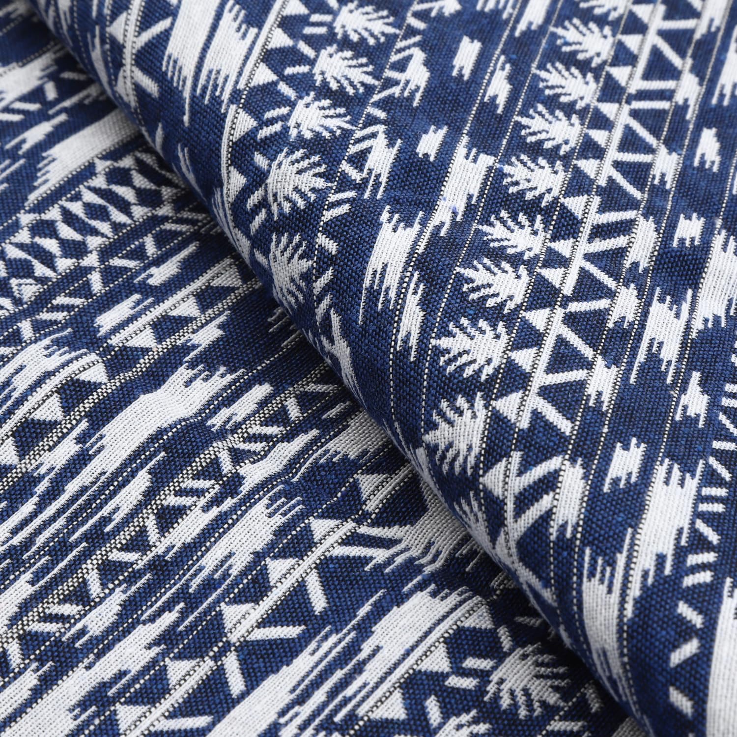 Amazon | 【Hapipa】タイナーガ族 手織り 布 コットン 生地 厚手 綿100  