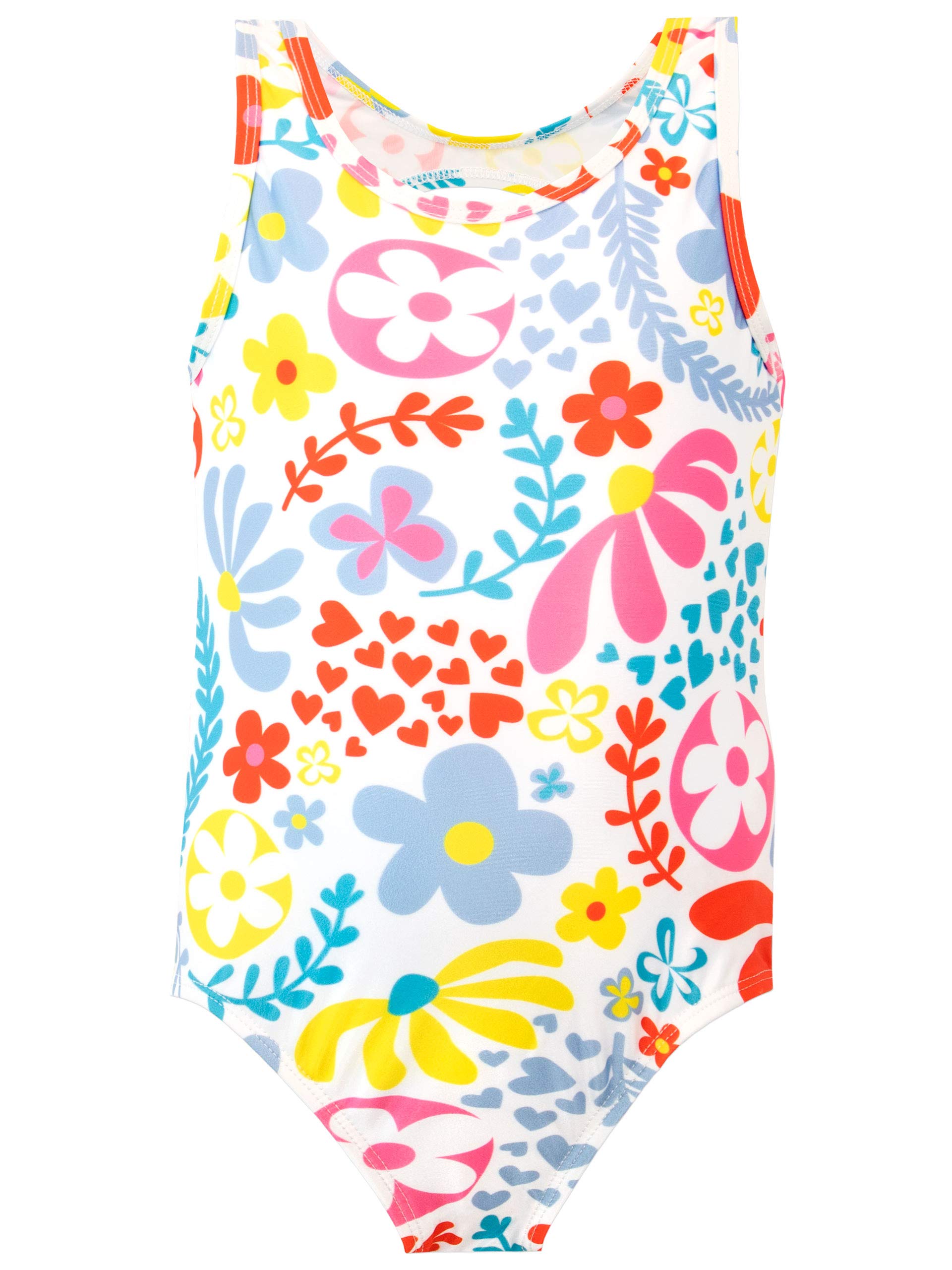 Harry Bear Mädchen Flower Power Badeanzug in Mehrfarbig 122 - Qualität und Stil für freudige Badetage