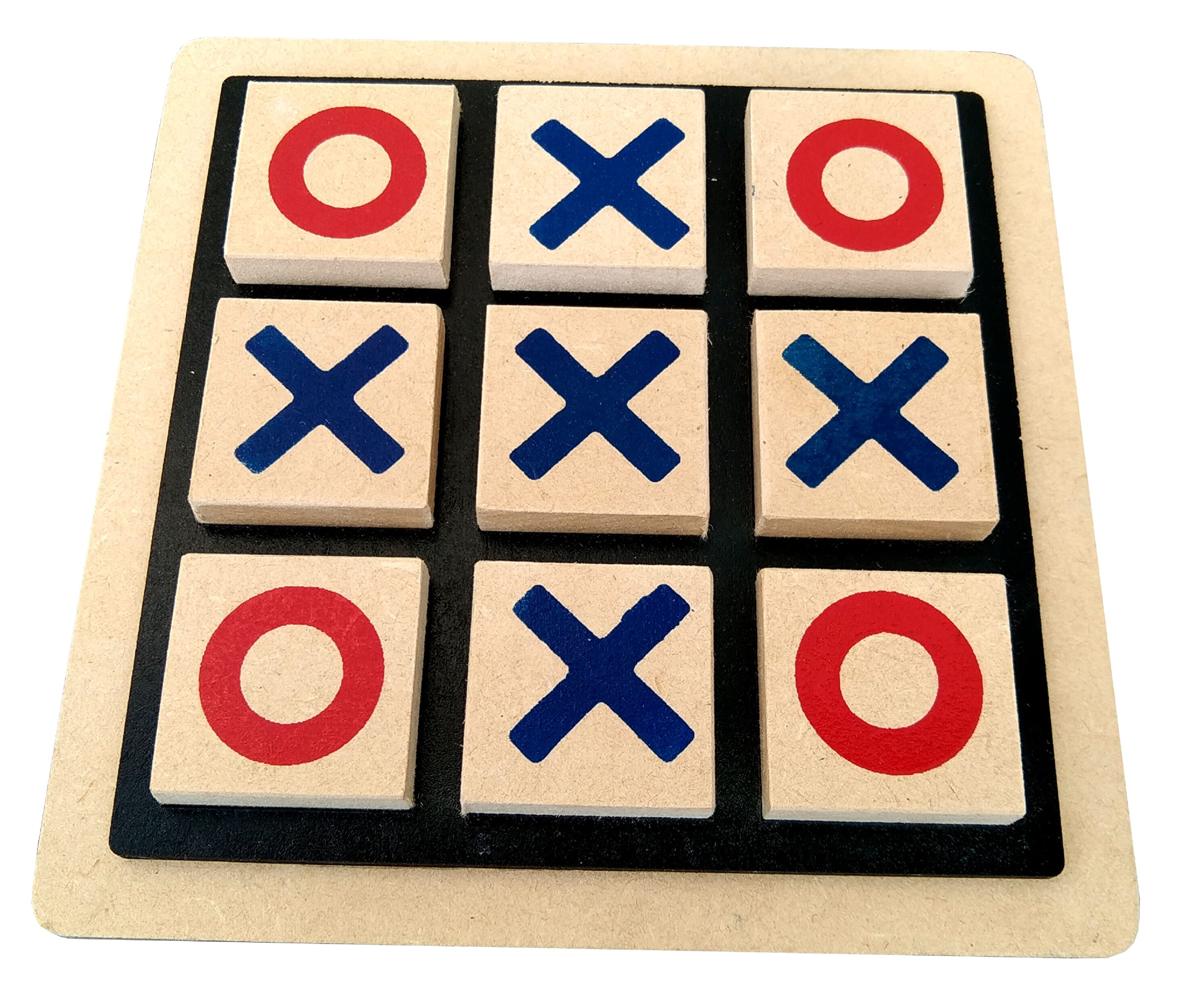GYANOTOY Wooden Tic Tac Toe- This Game Offers Endless Hours of Entertainment and Fun for All Ages| Durable and Sustainable Construction (B0B8X7WXXR) Amazon Price History, Amazon Price Tracker