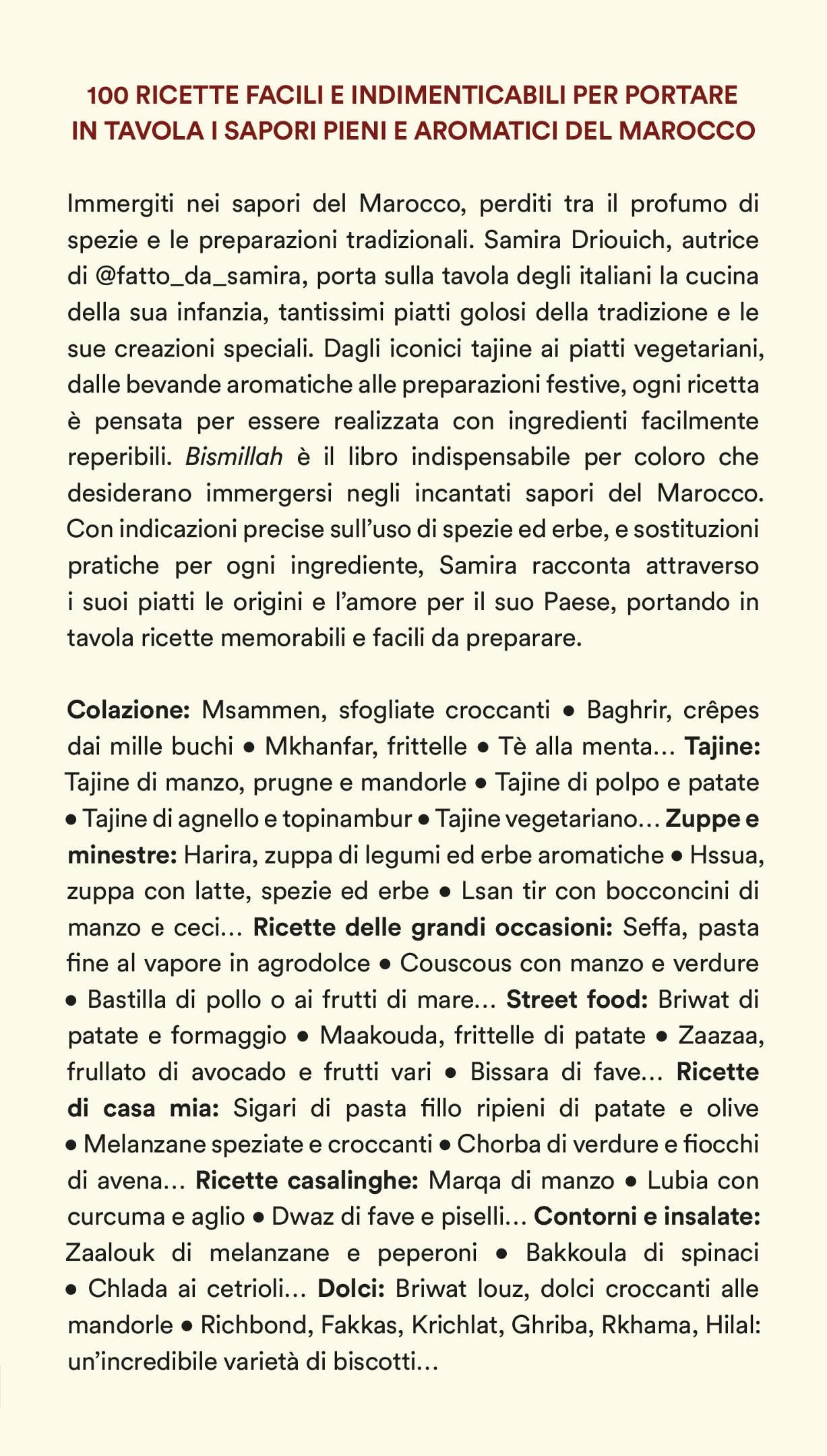 Bismillah. La cucina marocchina a casa tua. Oltre 100 ricette buone, facili e speziate