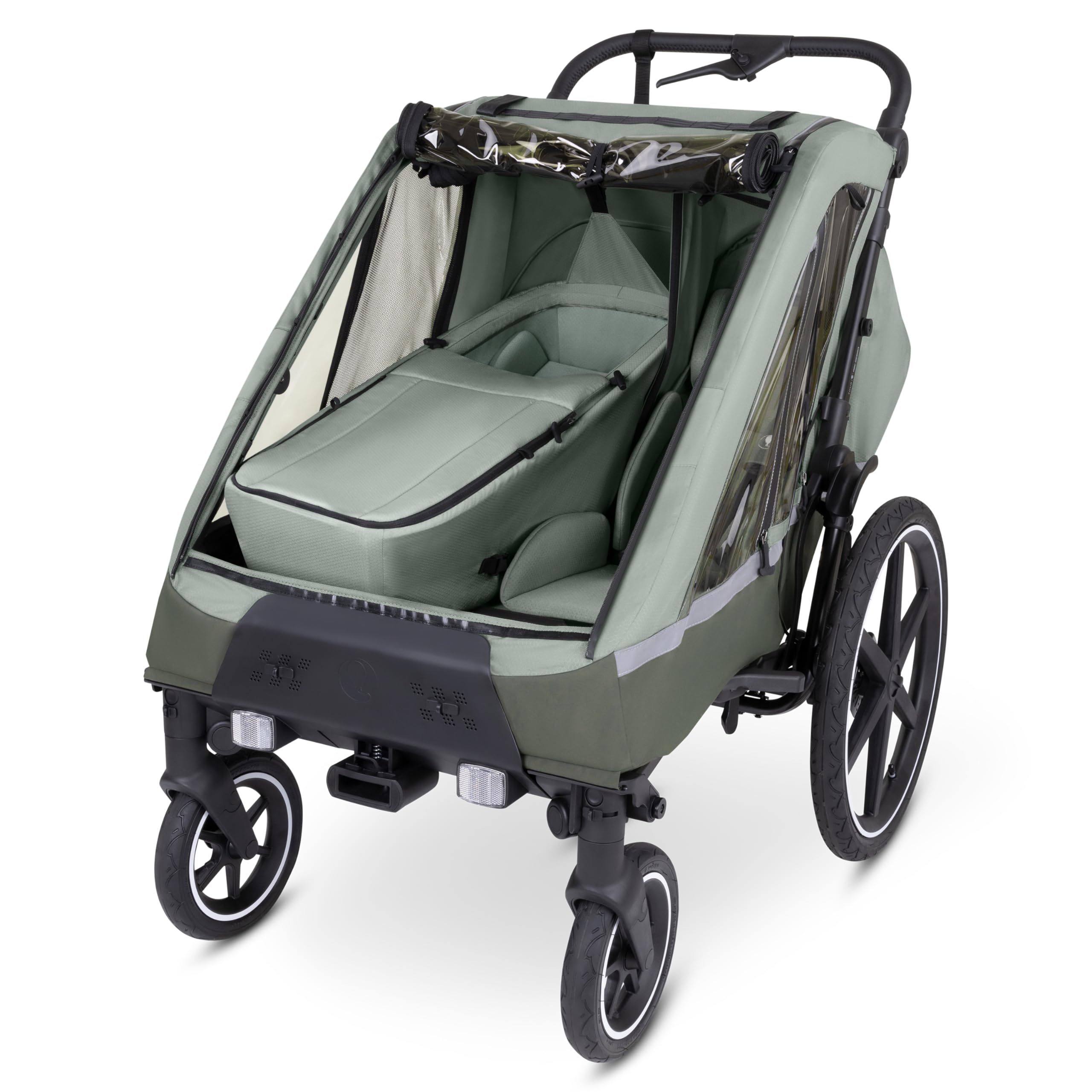 ABC Design Insert Tour pour remorque de vélo nouveau-né Olive