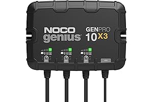 NOCO GENIUS GENPRO10X3 3-Bank 30A Smart Marine Battery Charger