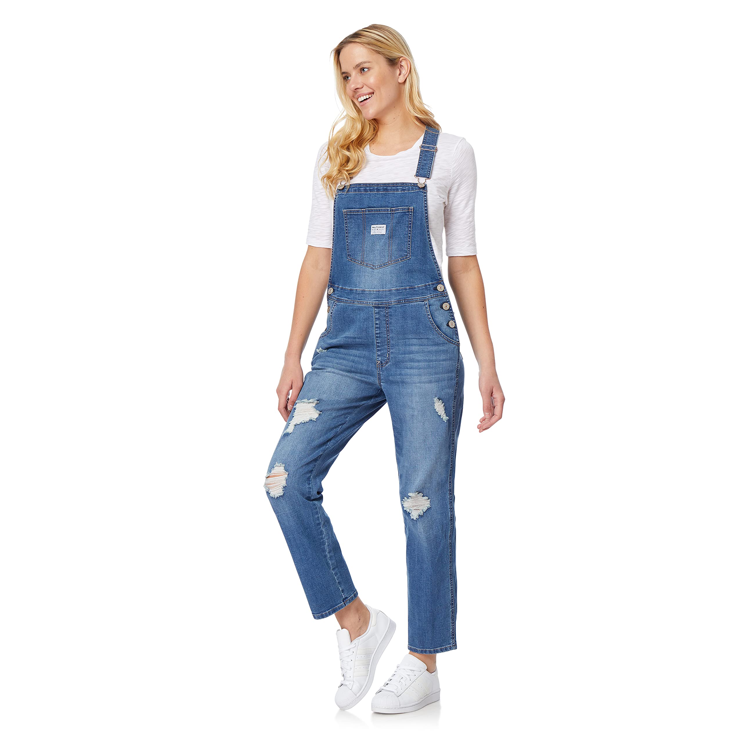 WallFlower Vintage Denim Overalls Overol Mujer