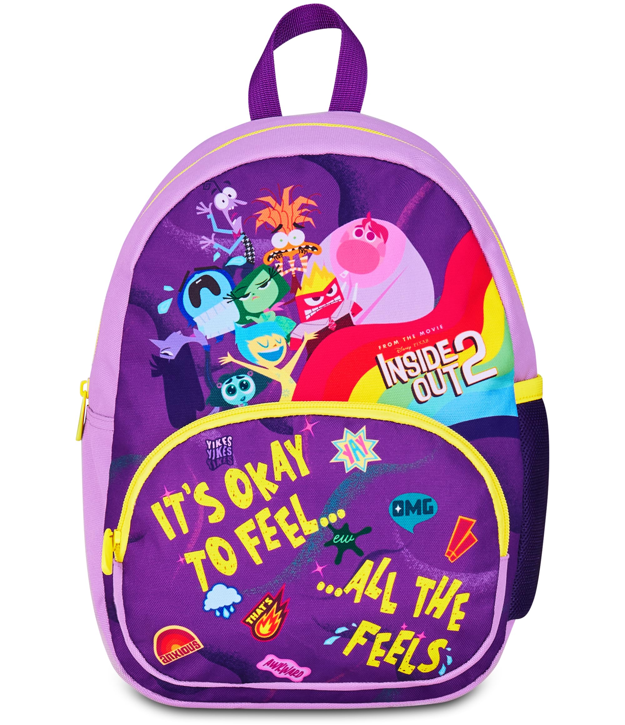 Seven Inside Out 2 Nursery Backpack, Purple, Comfortable and Colourful, 14 Litres, Nursery and Leisure Backpack for Girls, purple, Taglia unica, modern