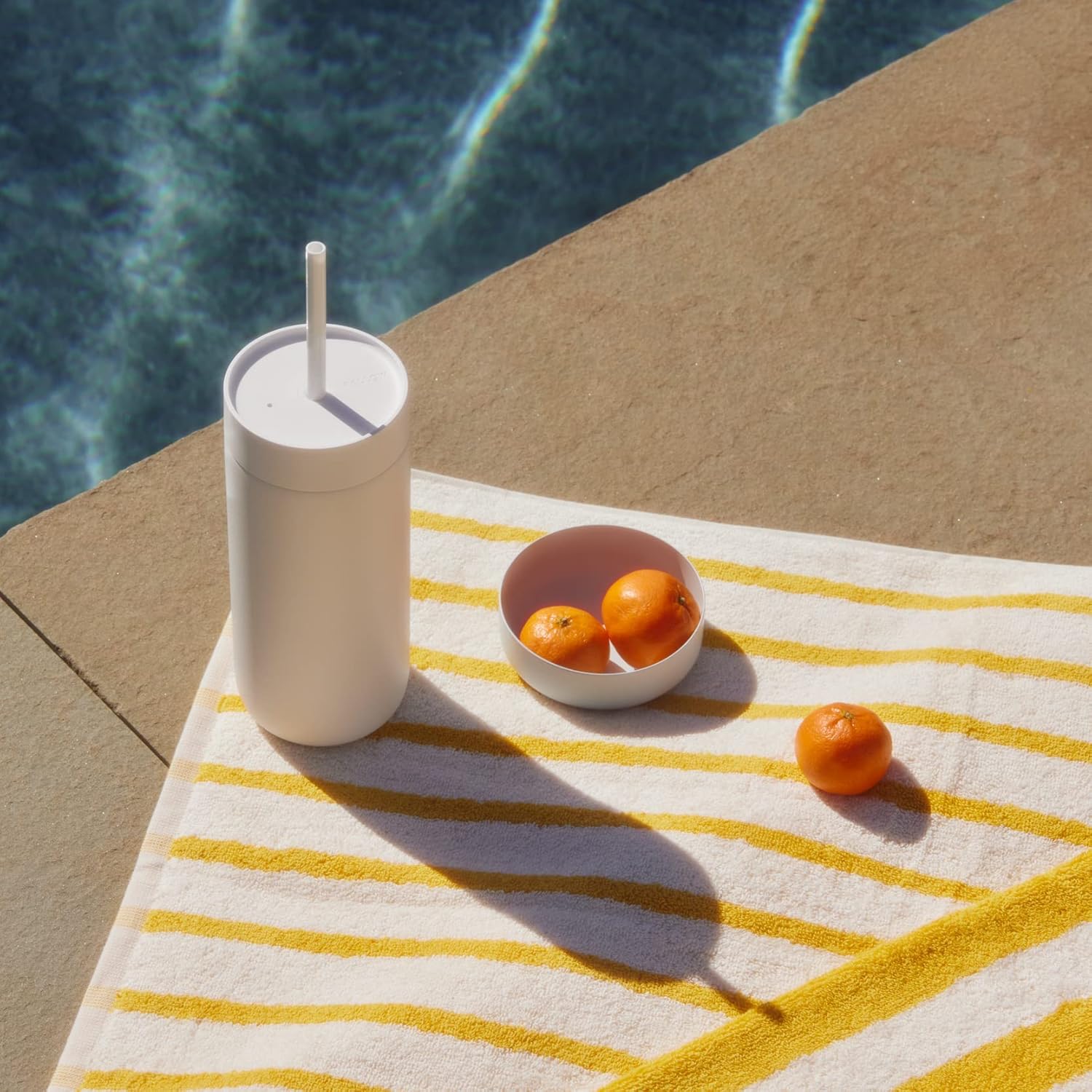 Fellow 16 oz Carter Cold Tumbler – Spill-Resistant Straw Lid, Stainless Steel Vacuum-Insulated Cup with Ceramic Interior and Reusable Straw for Cold Drinks,Fits Cup Holders,Dishwasher Safe,Matte Black - Image 7