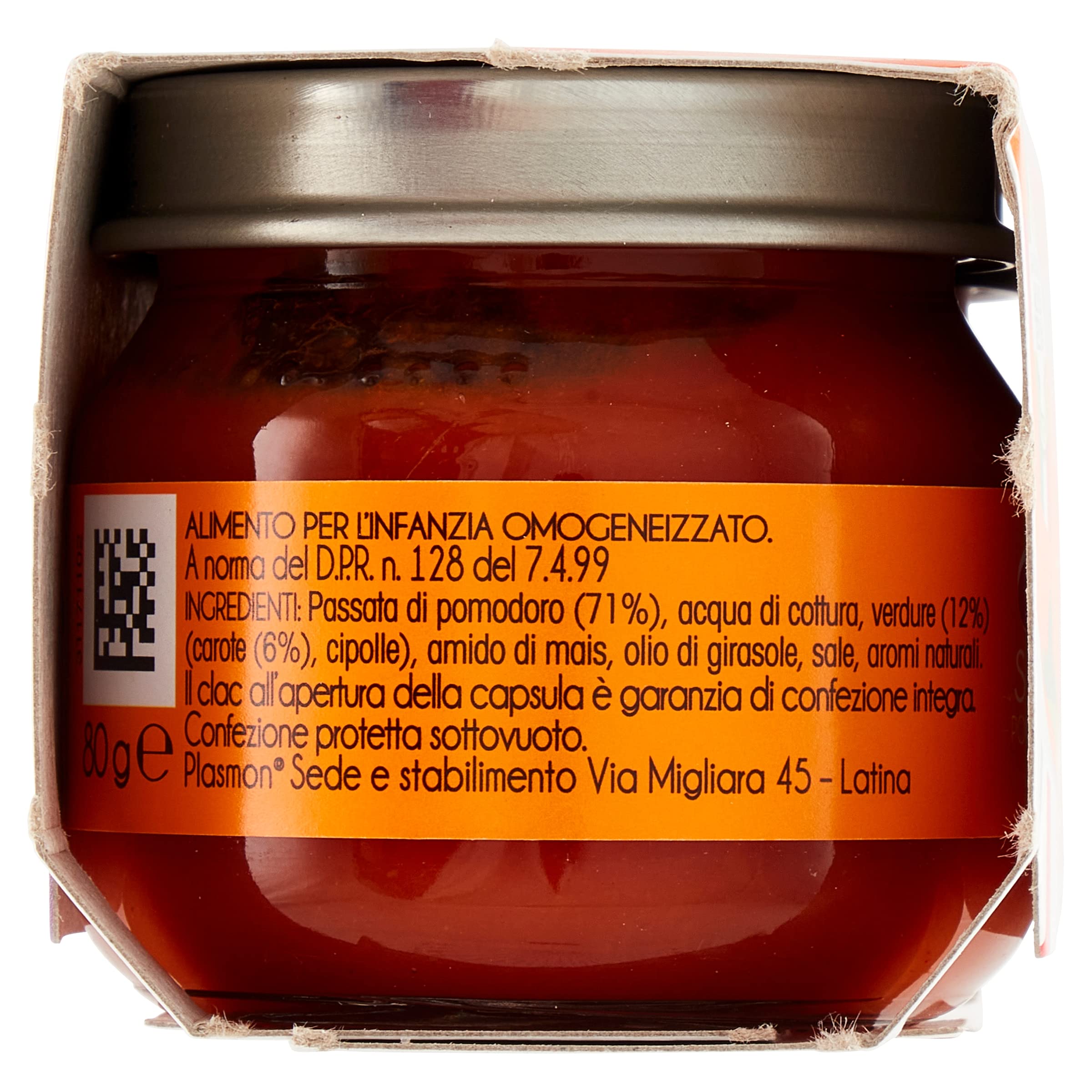 Plasmon Sughetto - Pomodoro e Verdure 2x80g (12 Confezioni)
