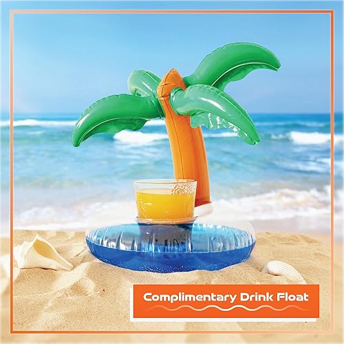 Miniatura 8 de Flotadores inflables para piscina, jacuzzi, lago y océano, bandeja flotante para aperitivos, cócteles, cerveza, vino, accesorios de verano para