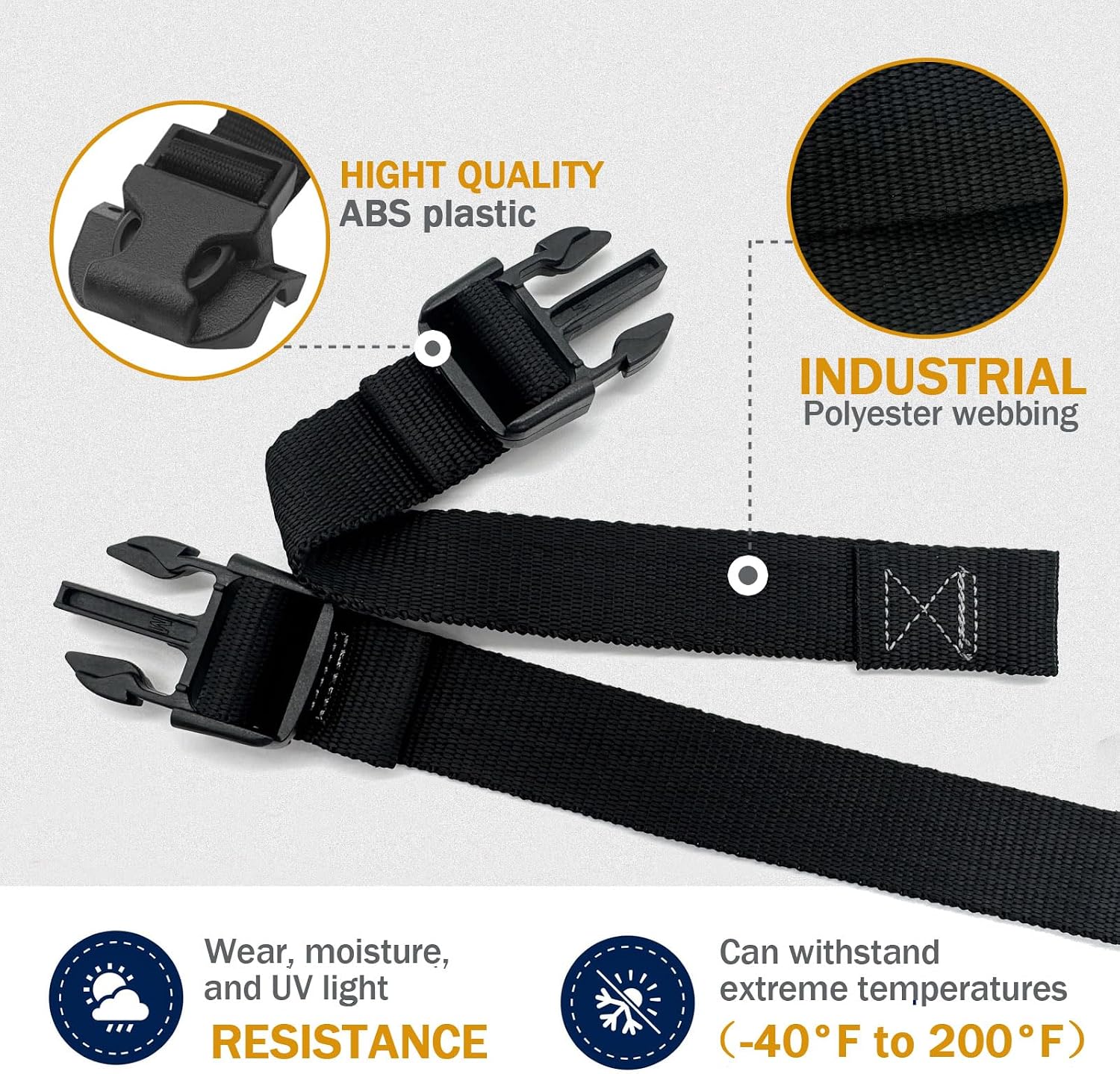 356A0009 Service Kit 356A0003 Replacement Parts Kit 356A0002 Buckle Kit Top Side Buckle Ends with Hardware for Bakflip Replacement Parts Mx4（356A0003 ）