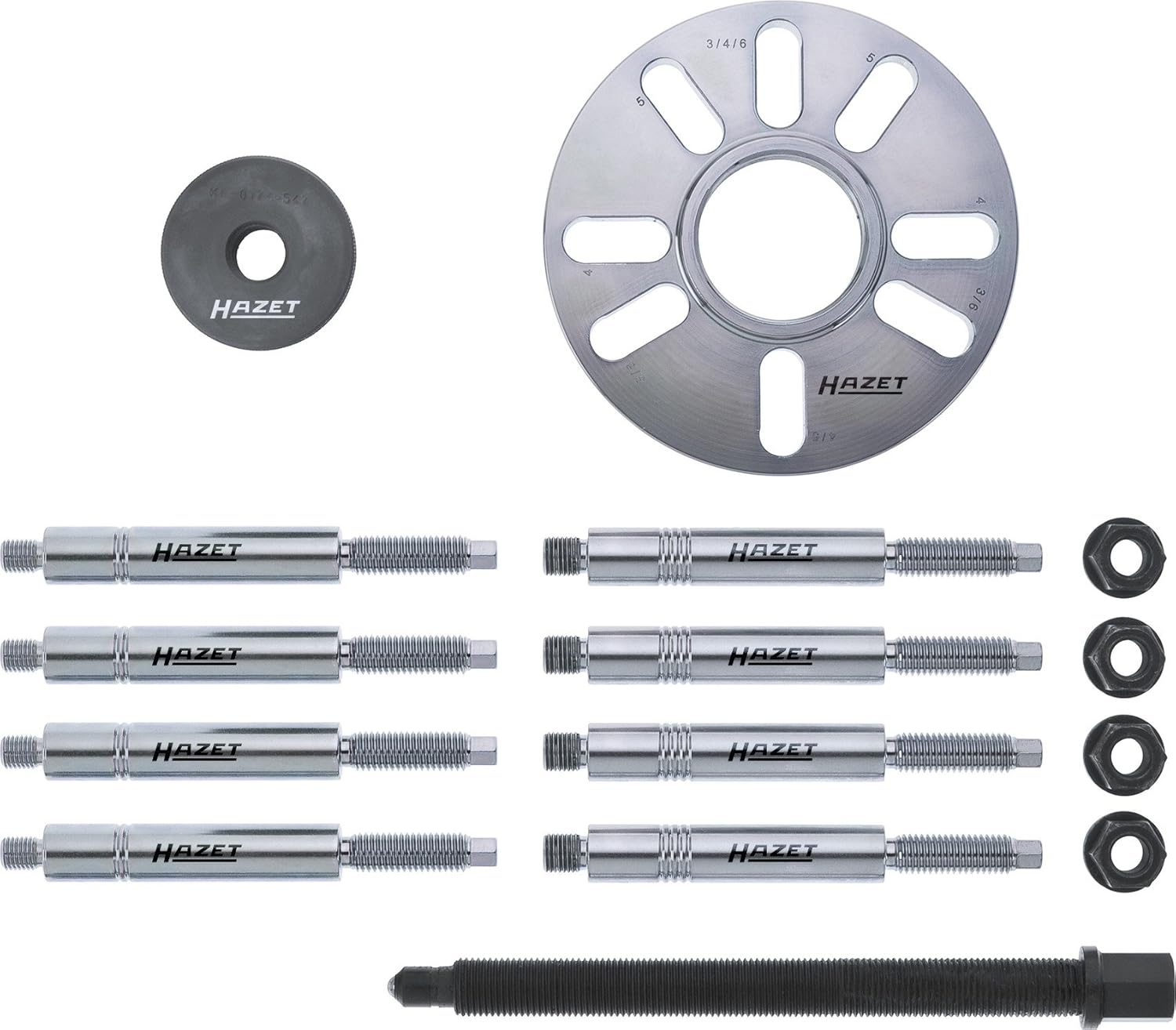 HAZET 1108558 Wheel Hub/Cardan Shaft Extractor Set Multi