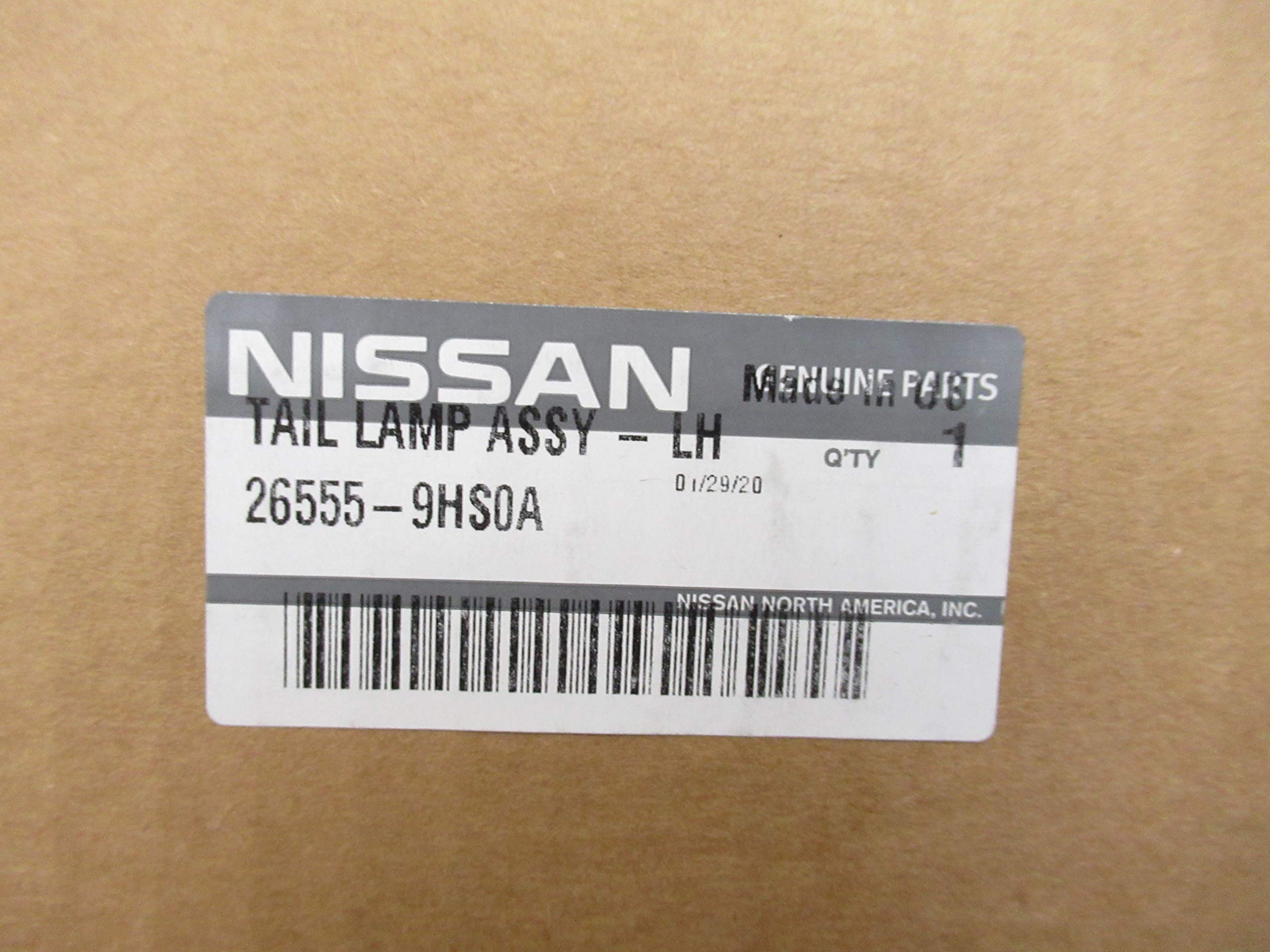 Amazon.com: Genuine Nissan Parts - Combination Lamp Assy-Rear,Lh 