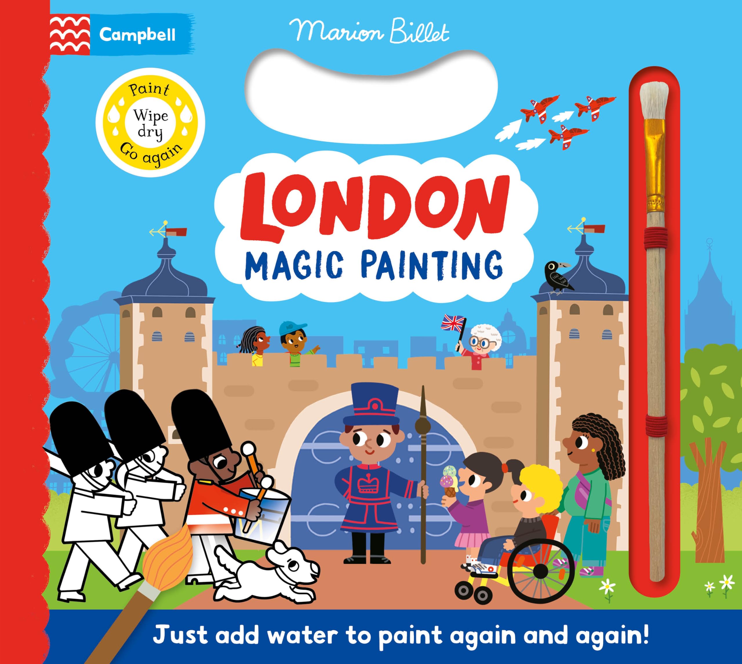 Campbell Books London Magic Painting Board book