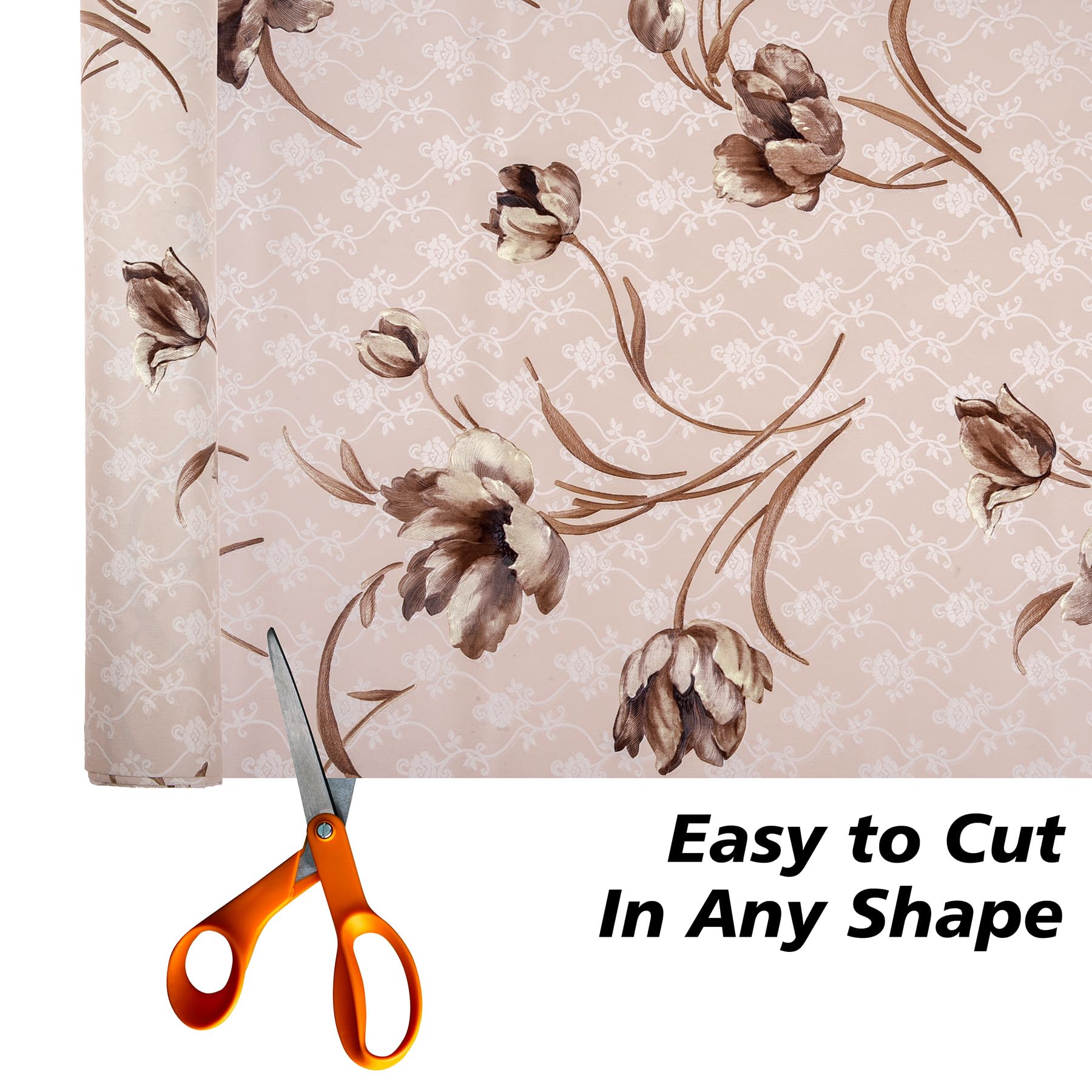 Floral Shelf Liners - Protect & Decorate Kitchen Cabinets -2 Floral Shelf Liners - Protect & Decorate Kitchen Cabinets -2