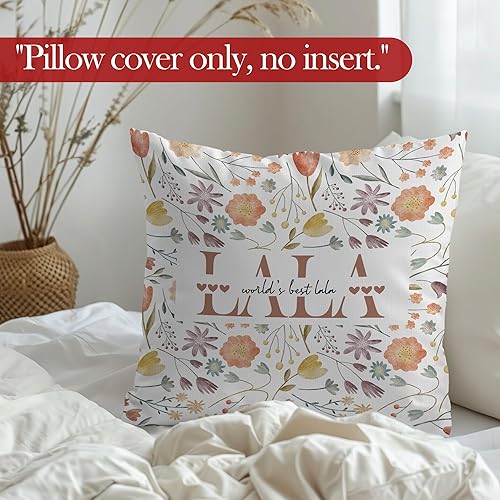 Miniatura 5 de Lala - Fundas de almohada de regalo, regalos de cumpleaños de Navidad para abuela, Día de la Madre, las mejores fundas de almohada decorativas Lala