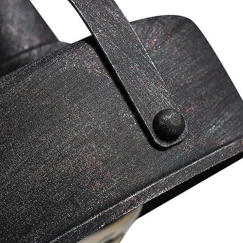 Miniatura 8 de Luces industriales de pared para interiores y exteriores, aplique de pared de granero de 8.6 pulgadas, enchufe E26, luz de porche industrial para