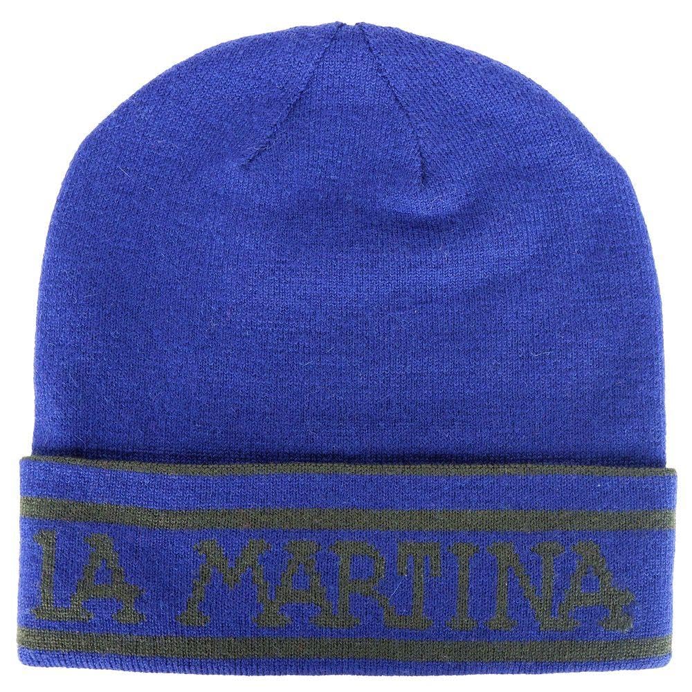 La Martina Cappelli Acrilici Blu & Cappello Uomo