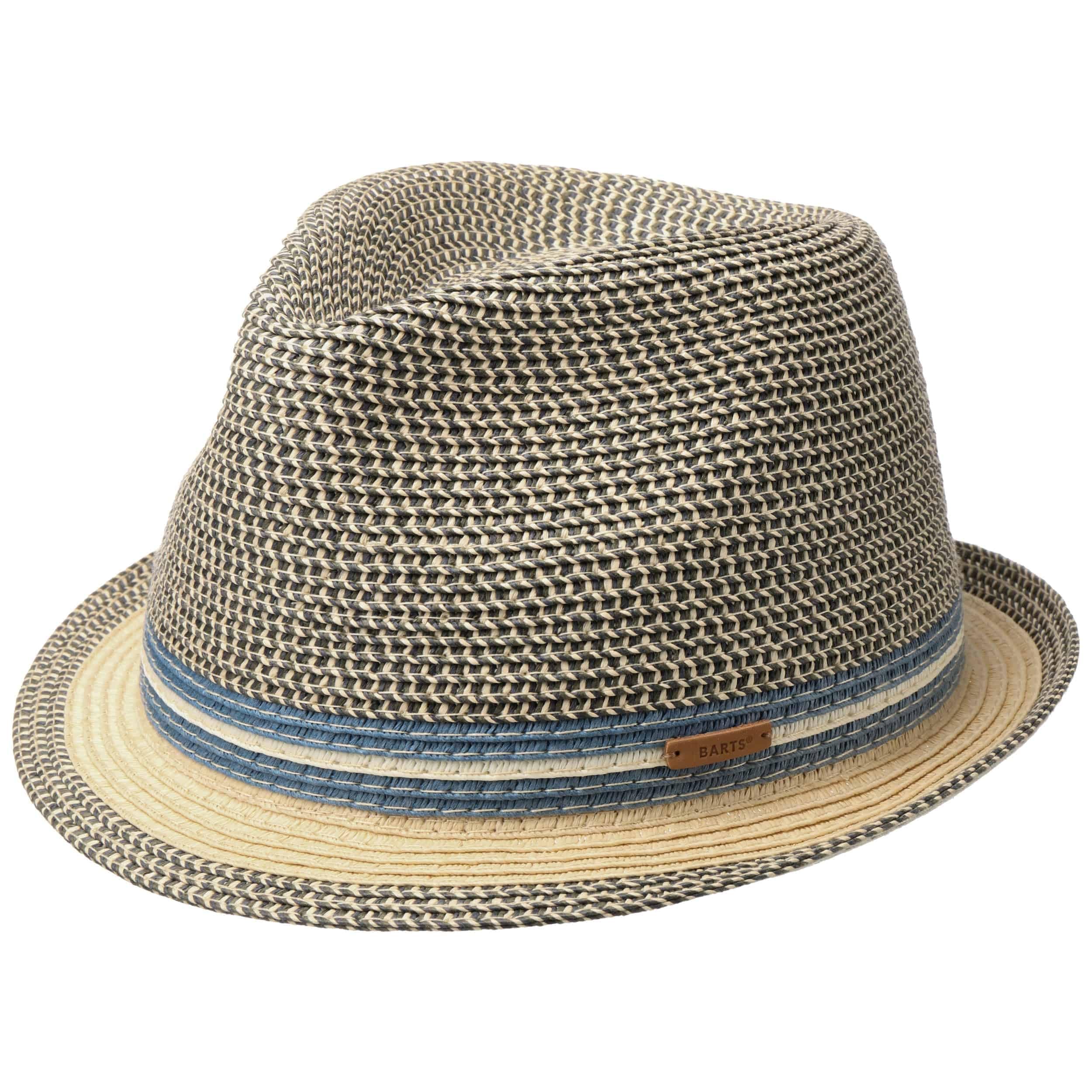 Barts Fluoriet Trilby Strohhut Sommerhut Sonnenhut Strandhut Damen/Herren - Sommer Frühling-Sommer