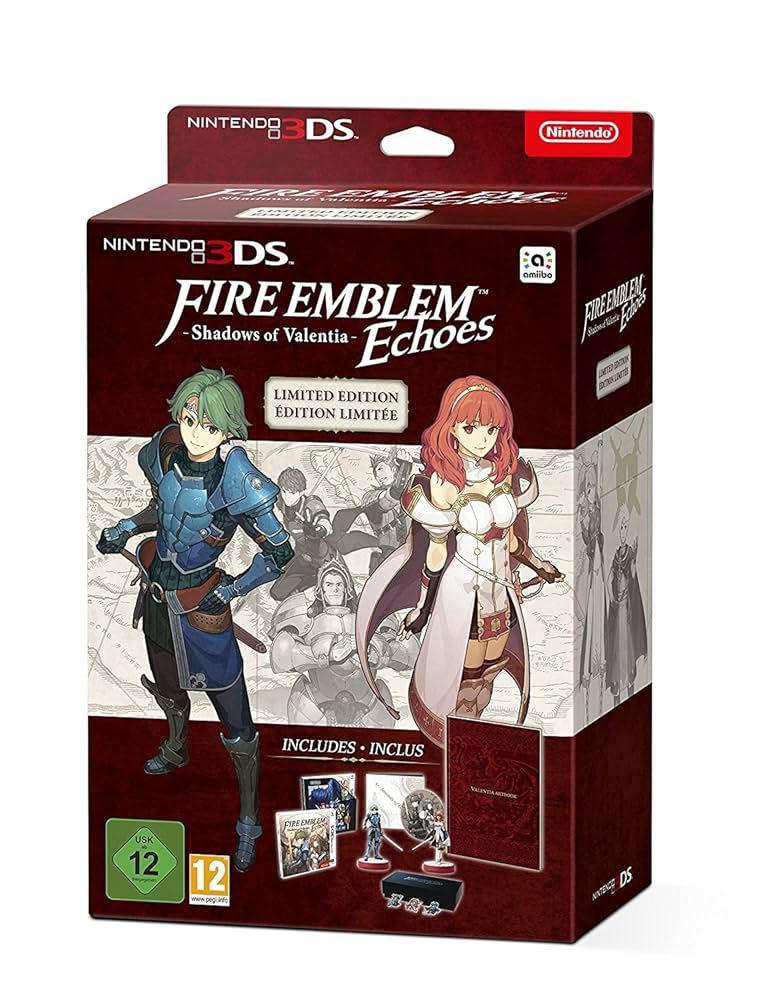 3DS FIRE EMBLEM SHADOWS OF VALENTIA ECHOES LIMITED EDITION