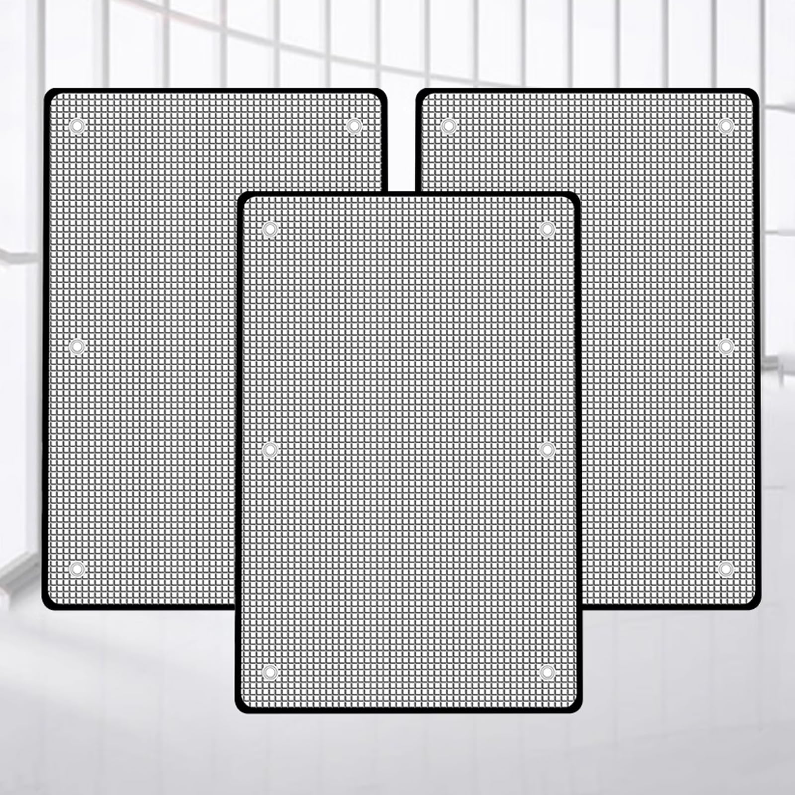 Blackout Shades Window Film,Heat Control Anti UV Window Film,Aluminium Foil Reflective Insulation Foil,Night and Day Privacy Film,with Suction Cups,for Bedroom,Loft,Car (90x100cm/35x39in)