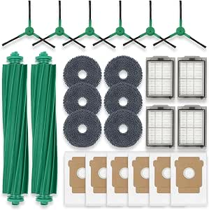 Penkineer Replacement Accessory Kit for iRobot Roomba Plus 405 and 505 Combo