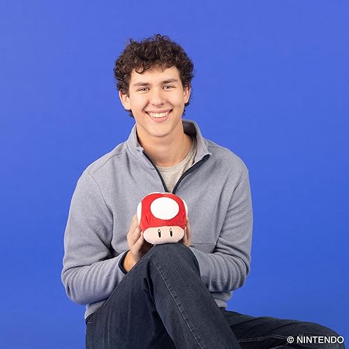 Miniatura 6 de Club Mocchi Mocchi - Peluche de Nintendo Super Mario, peluche de hongo, peluches blandos coleccionables, 6 pulgadas