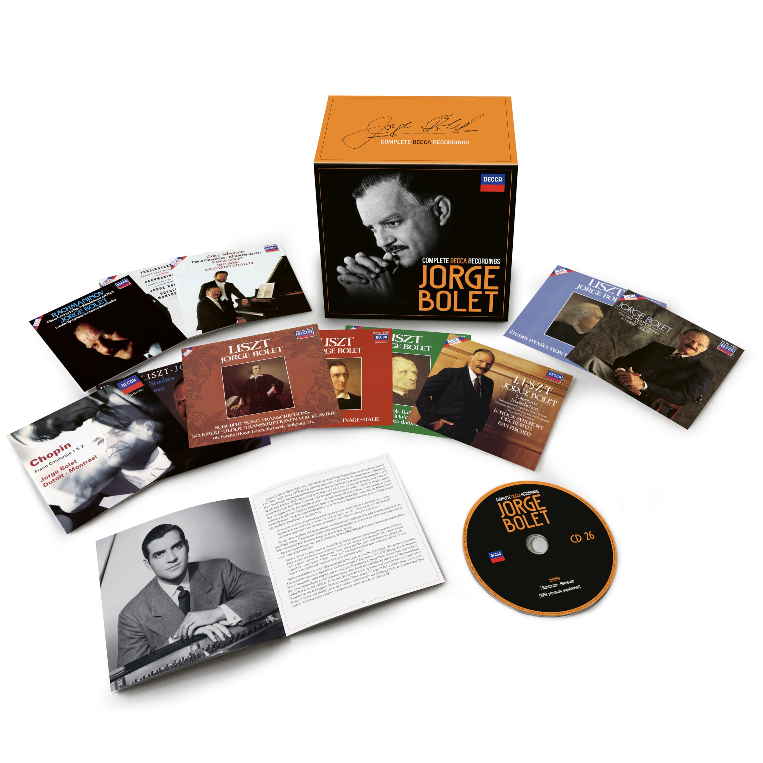 Amazon.co.jp: Jorge Bolet - Complete Decca Recordings: ミュージック