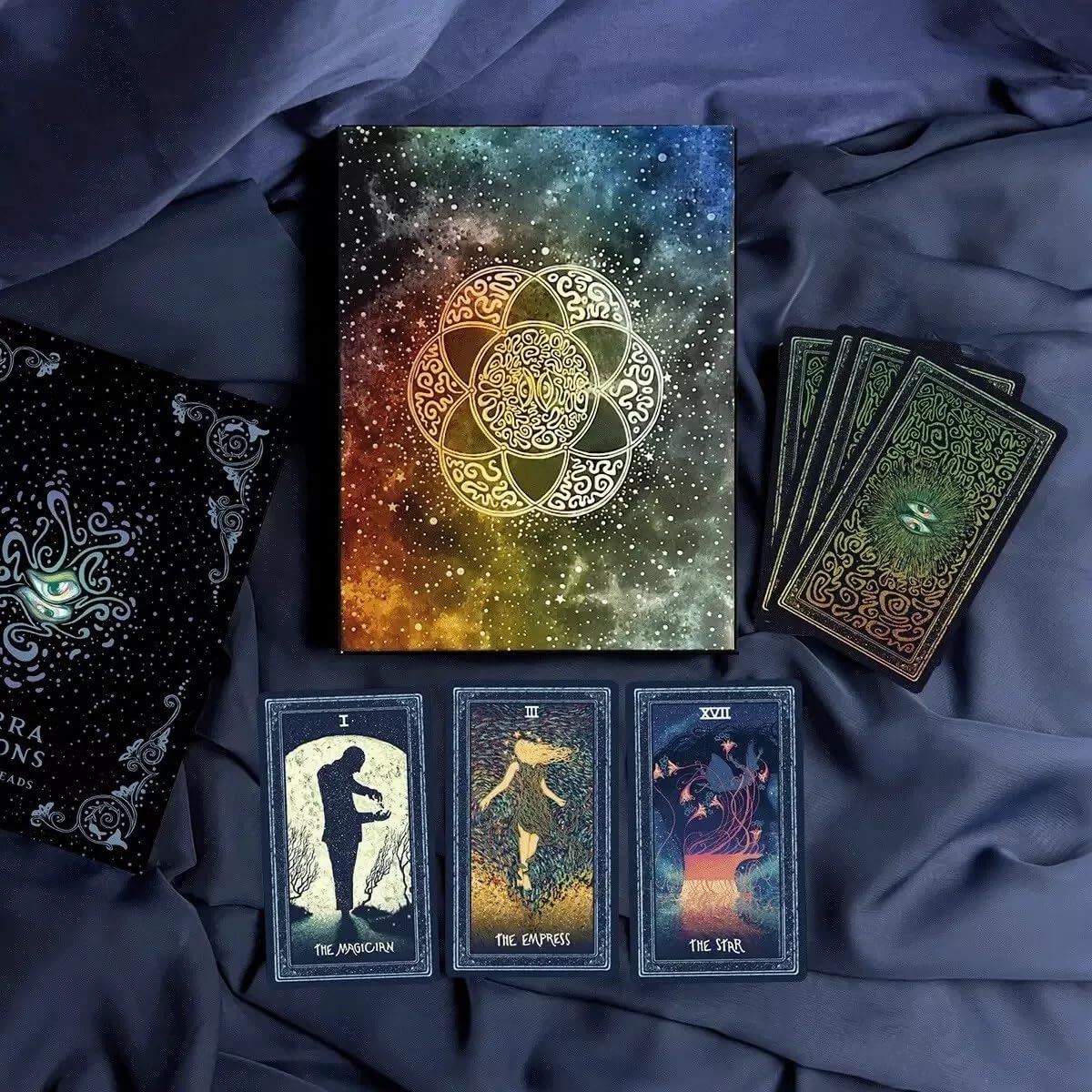 Mirra Visions – 79 Karten Tarot & Orakel Linsenrasterkarten-Set von James R.Eads