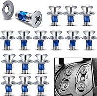 Vista 7 de Adnee Juego de 64 tornillos de fijación de snowboard – Tornillos de montaje para snowboard con arandelas de tornillo para snowboard – Tornillo de 64