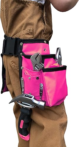 Miniatura 3 de DIY Jr. My First Pink Tool Set - Herramientas reales de tamaño infantil para niñas con cinturón de herramientas