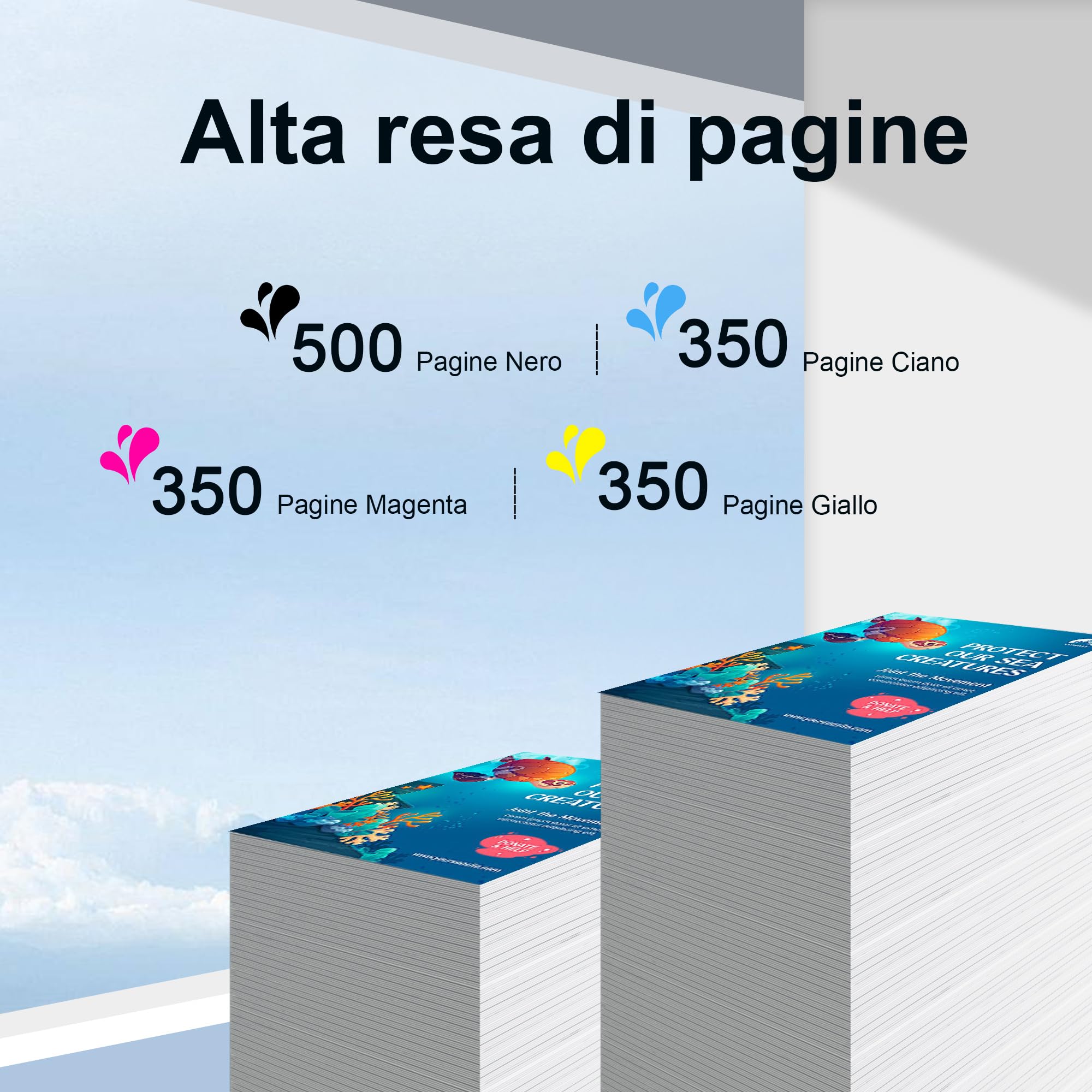 Uiprint 604XL Compatibile Cartucce d'inchiostro per Epson 604 XL per Expression Home XP-2205 XP-2200 XP-3200 XP-3205 XP-4205 XP-4200 Workforce WF-2910DWF WF-2935DWF WF-2930DWF WF-2950DWF