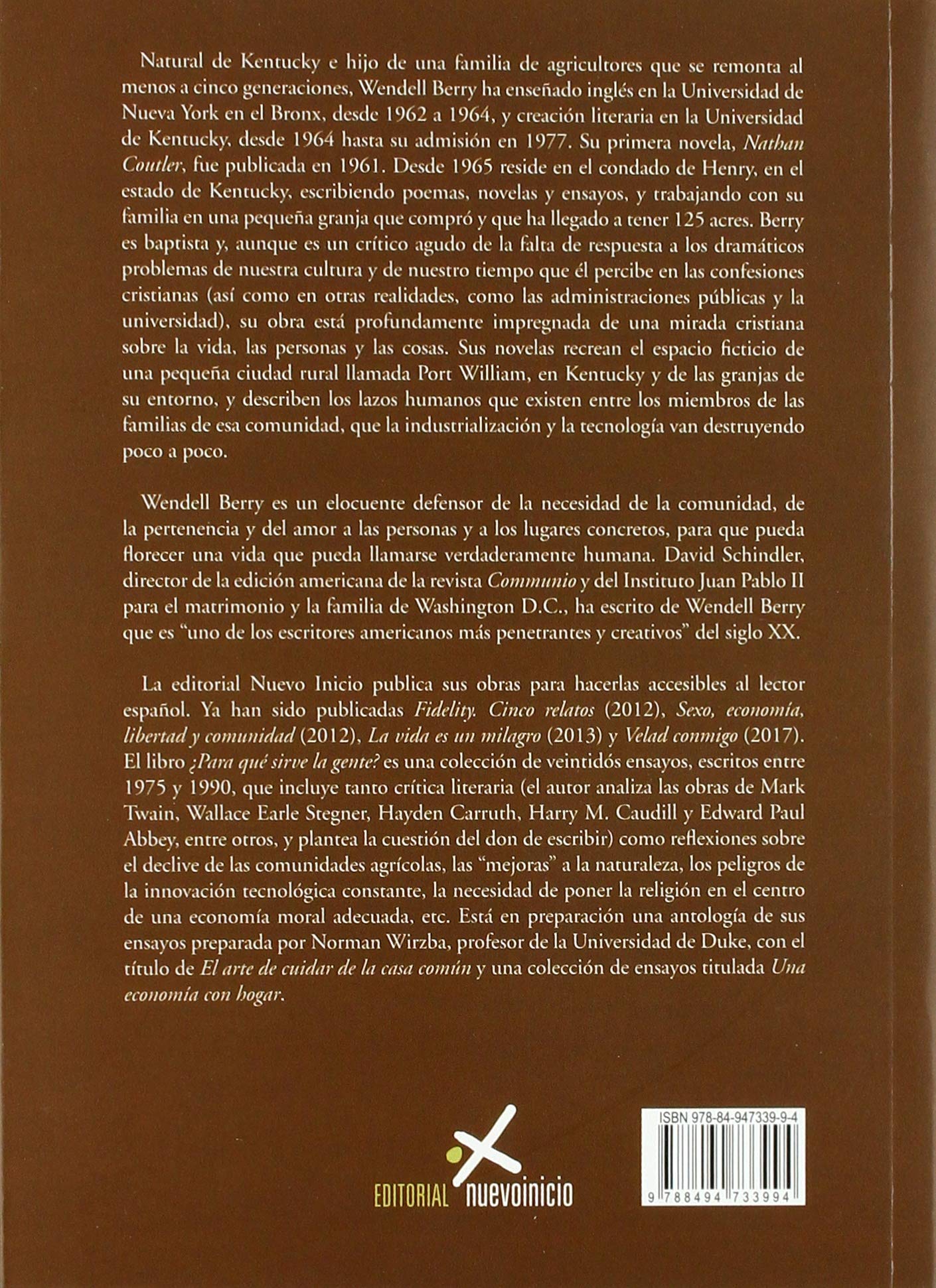 ¿Para qué sirve la gente? (Areópagos)
