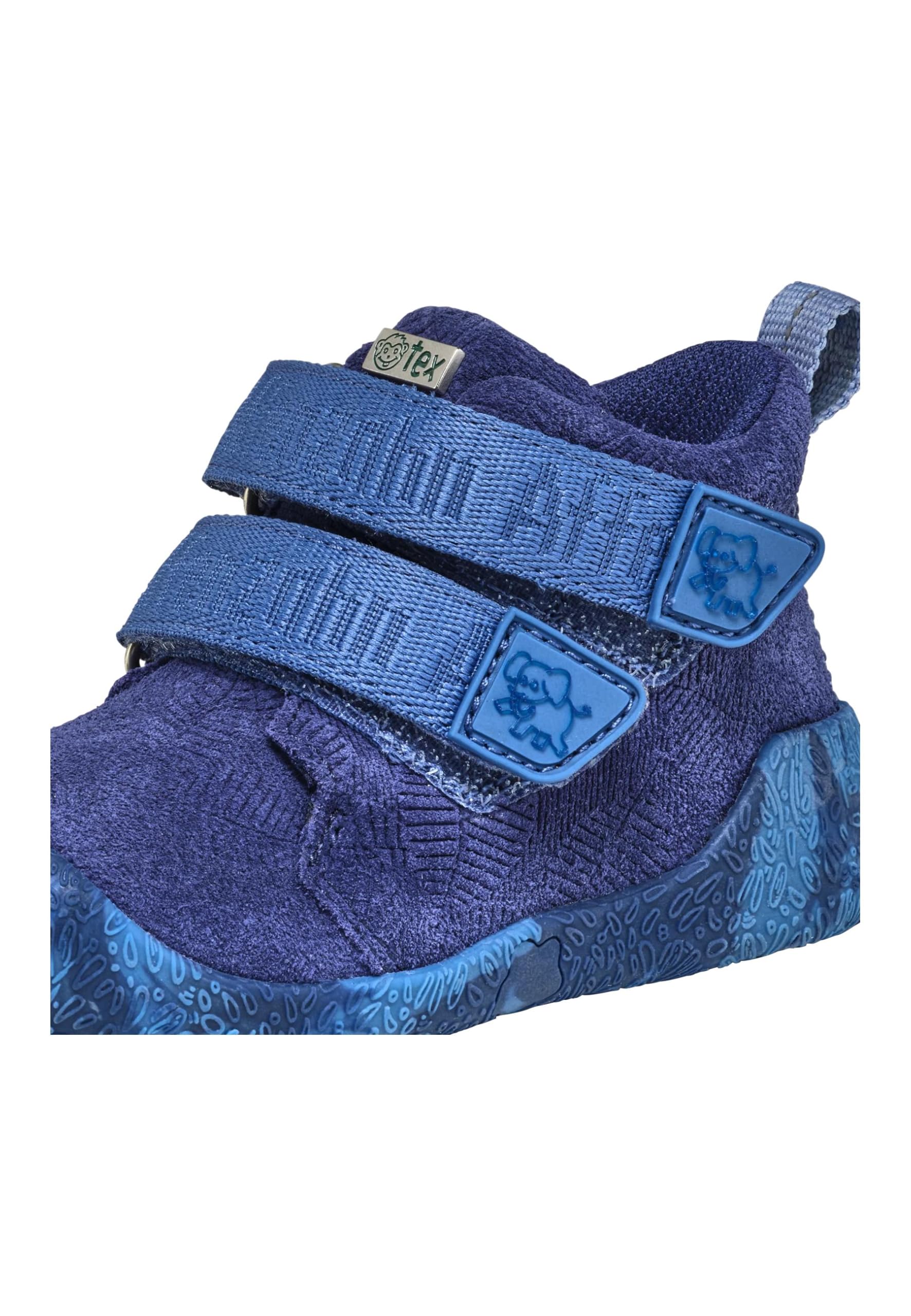 Affenzahn Scarpa Primi Passi Pelle Talky Antiscivolo, con Chiusura a Strappo, Robusto, Leggero, Taglie 19-25