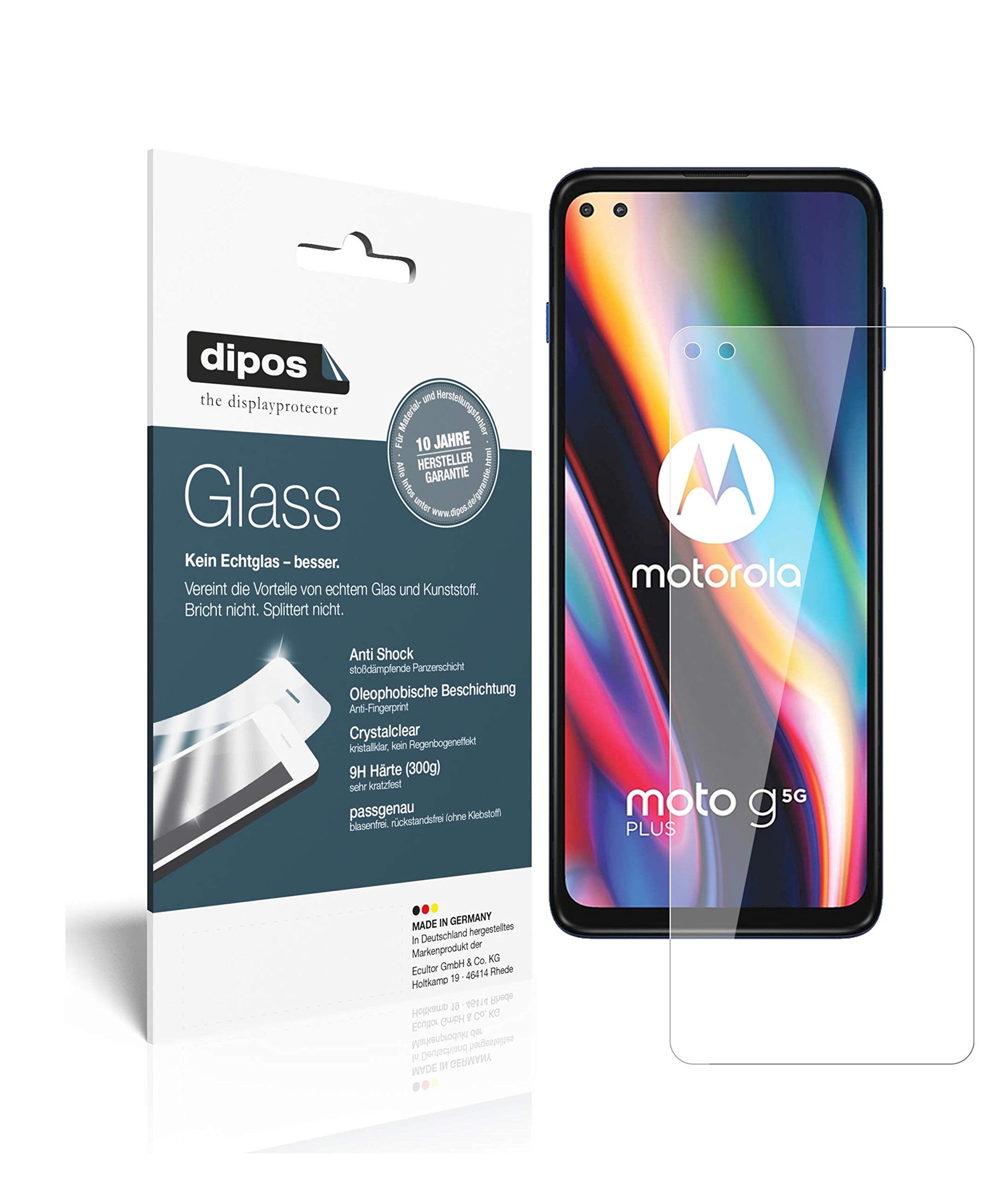 dipos I 6X Pellicola Protettiva Compatibile con Lenovo Moto G6 Pellicola di Protezione Cristallo