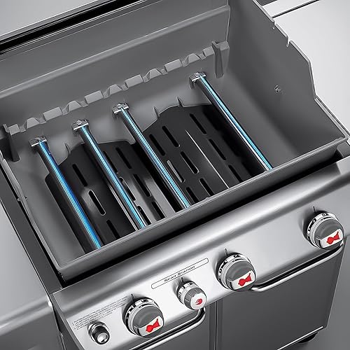 Miniatura 3 de QuliMetal Piezas de parrilla para Weber Genesis 330, quemadores de parrilla para Weber Genesis E330 E320 E310 S310 S320 S330 parrillas de gas con