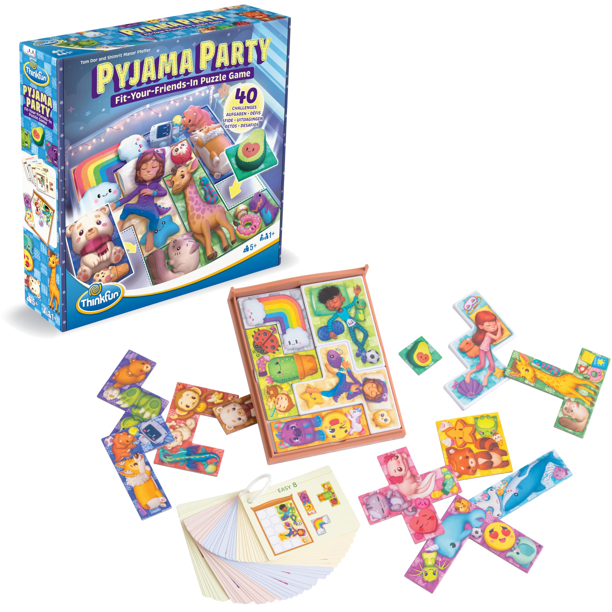 ThinkFun - 76651 - Pyjama Party - Das Kuscheltier-Logikspiel