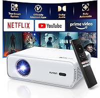 Proiector Inteligent Aurzen Eazze D1 - Suport 4K, Full HD 1080P, Netflix, Dolby Audio, Autofocus, WiFi, Bluetooth, Experiență Cinema Acasă 1