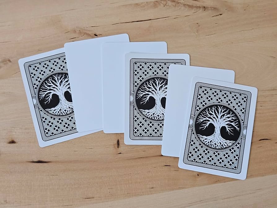 Amazon.com: Metaphoracle Tree of Life Blank Playing Cards