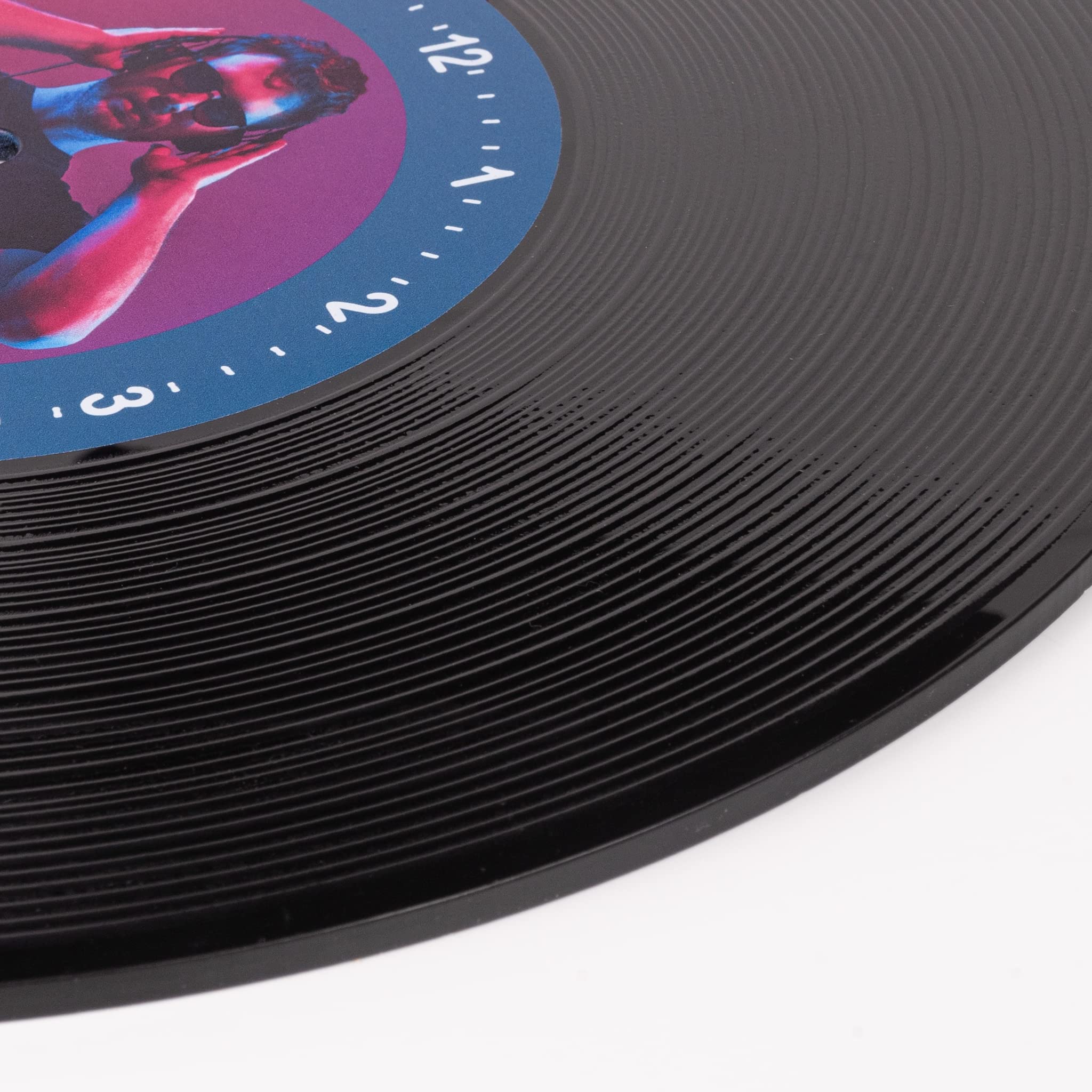 Wanapix | Disco in Vinile Personalizzato con Foto e Testo | Disco in Vinile Decorativo | Da Appendere | Gancetto per Appenderlo al muro Incluso | Regalo Originale | 30ø cm