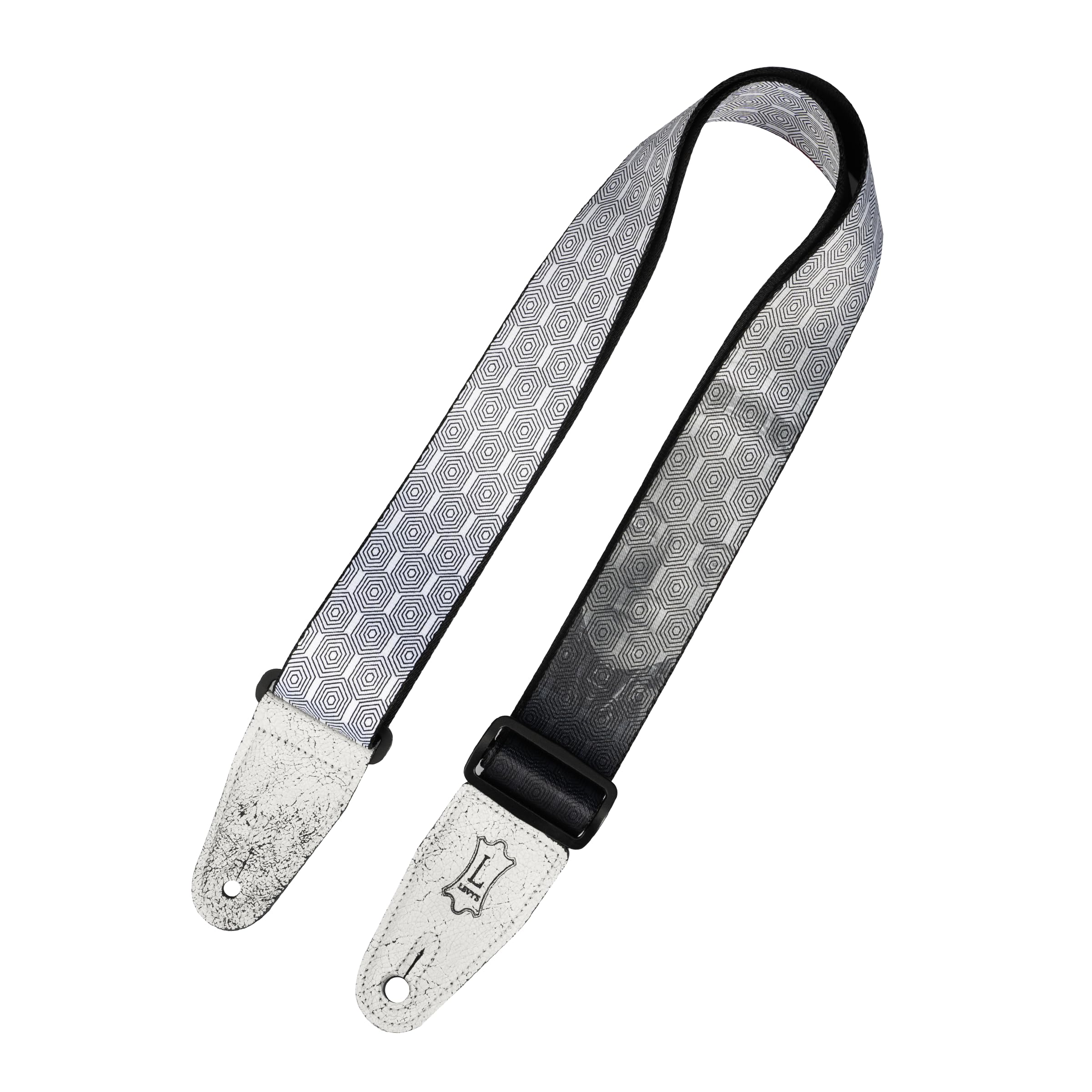 Levy's Leathers Illusion Series MP2OI-002 Polyester Guitar Strap Width 5 cm Robot Design, 35.25” to 60.5”