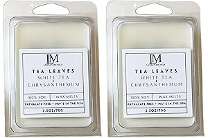 Tea Leaves Floral Scent Wax Melts, 2 Pack
