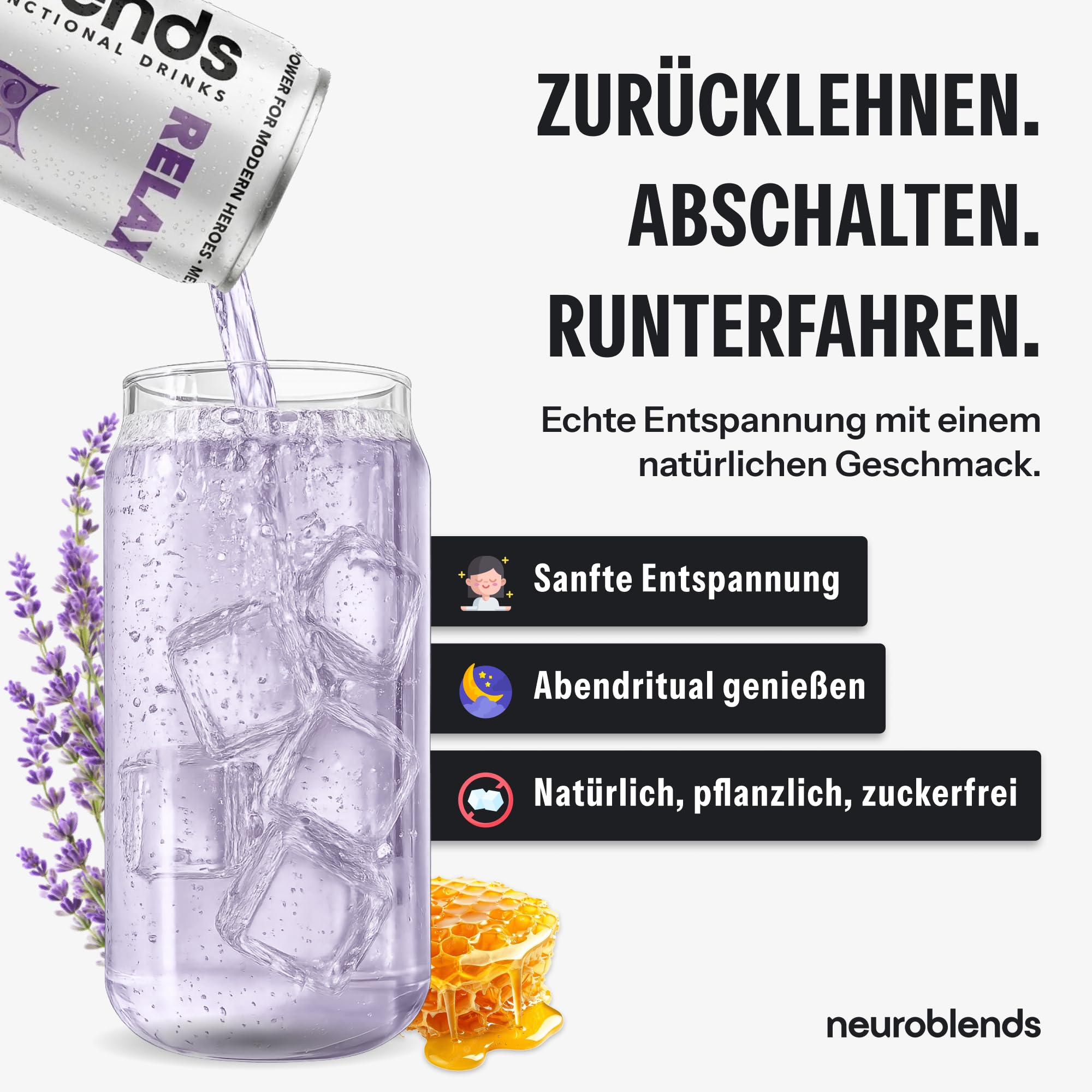 Neuroblends MIX | Energy Drink, Kaffee & Alkohol Ersatz | Zero | 36x330ml | Neuroblends MIX | Energy Drink, Kaffee & Alkohol Ersatz | Zero
