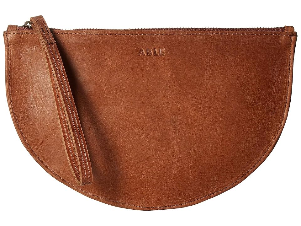 

ABLE Hana Clutch (Chestnut) Handbags
