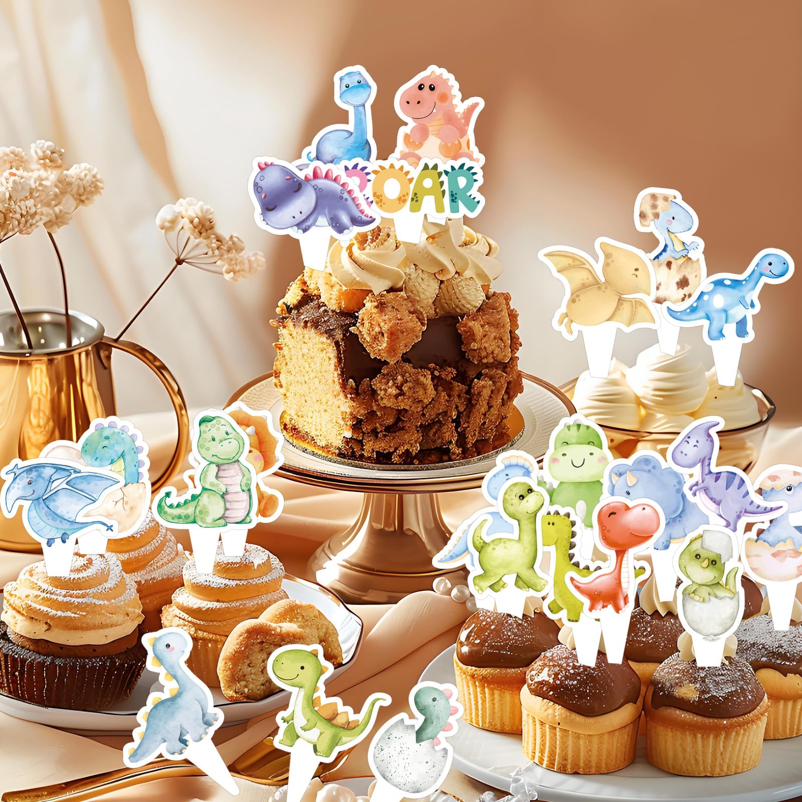 Decorazioni per Torte Dinosauri: Idee per un Compleanno
