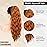 Flufymooz Ponytail Extension, 22 Inch Drawstring Ponytail Hair Extensions for Women Long Curly Wavy Pony Tail Natural Wavy Synthetic Hairpiece for Women Daily Use party (22 Inch Copper Red)