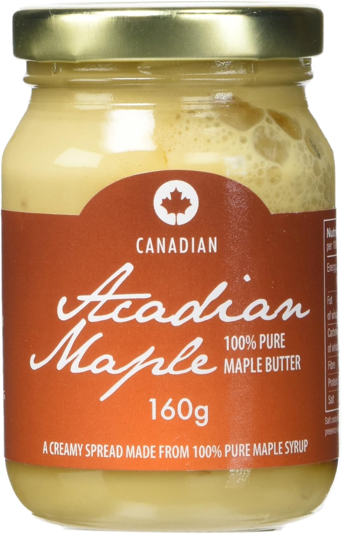 Acadian Maple Butter 160 ml (Pack of 6)